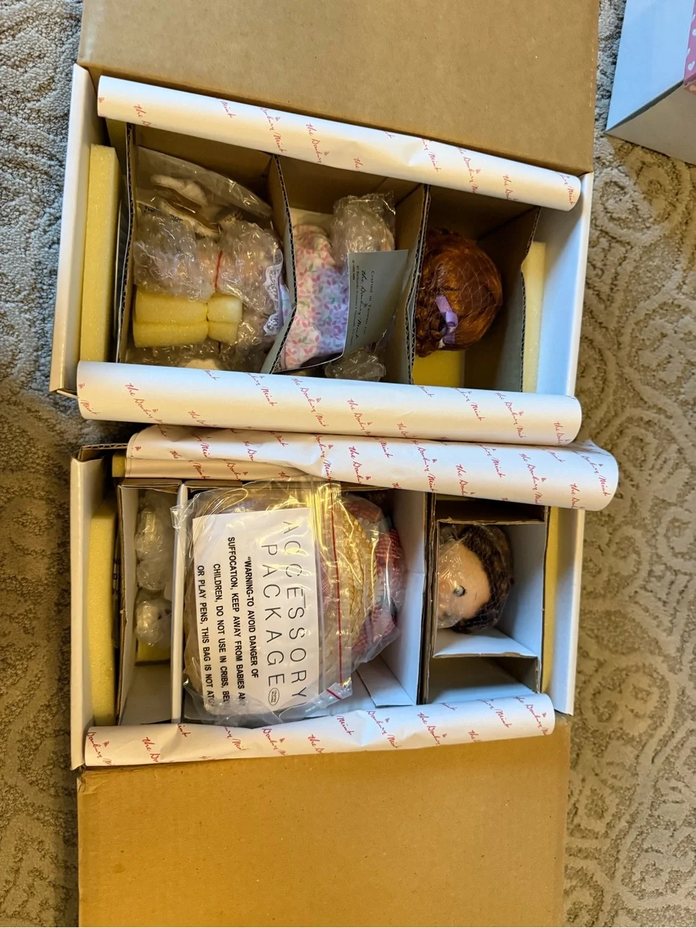 Vintage Danbury Mint Campbell Kids Porcelain Doll Collection – Lot of 5